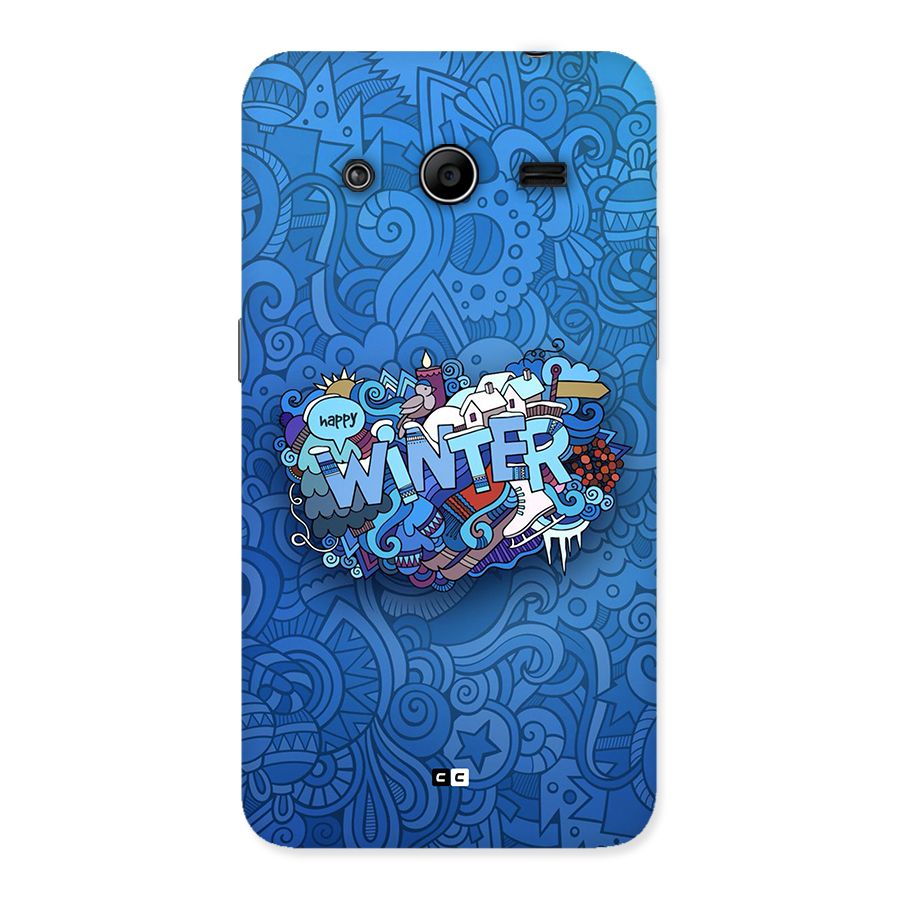 Happy Winter Back Case for Galaxy Core 2