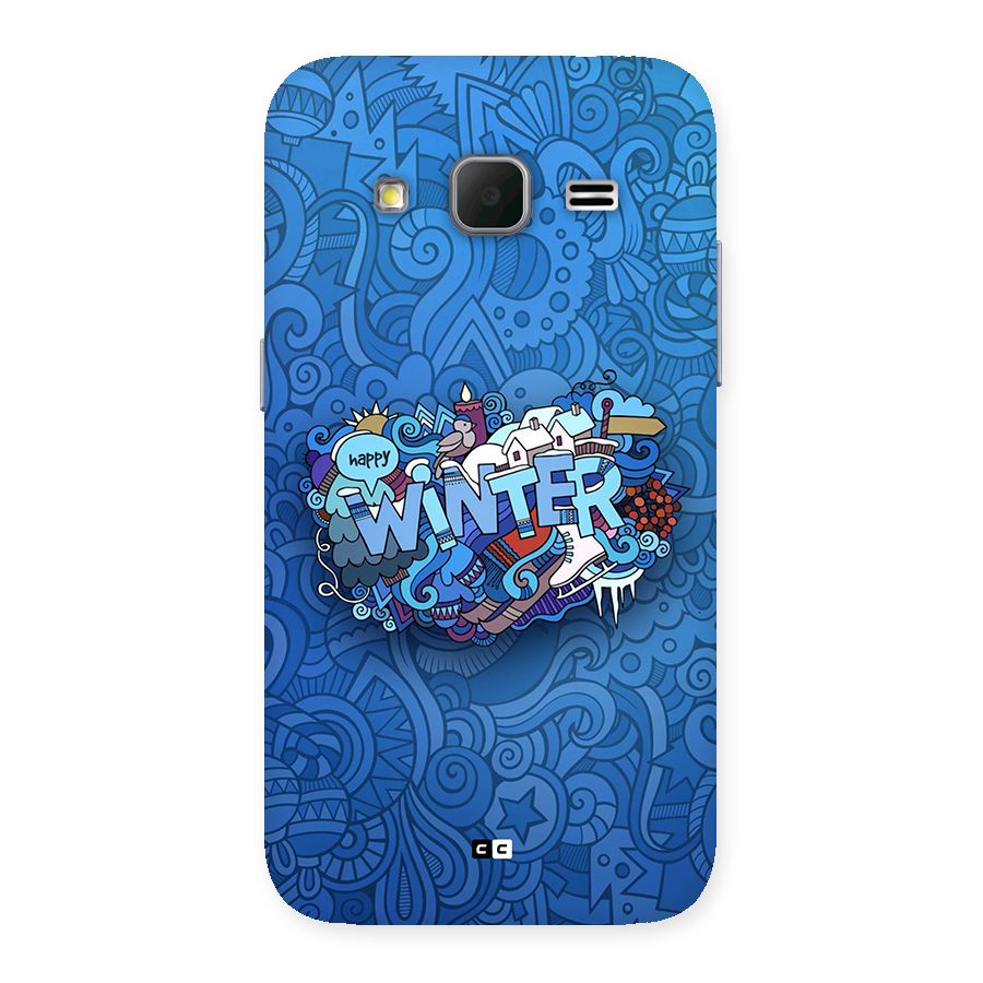 Happy Winter Back Case for Galaxy Core Prime