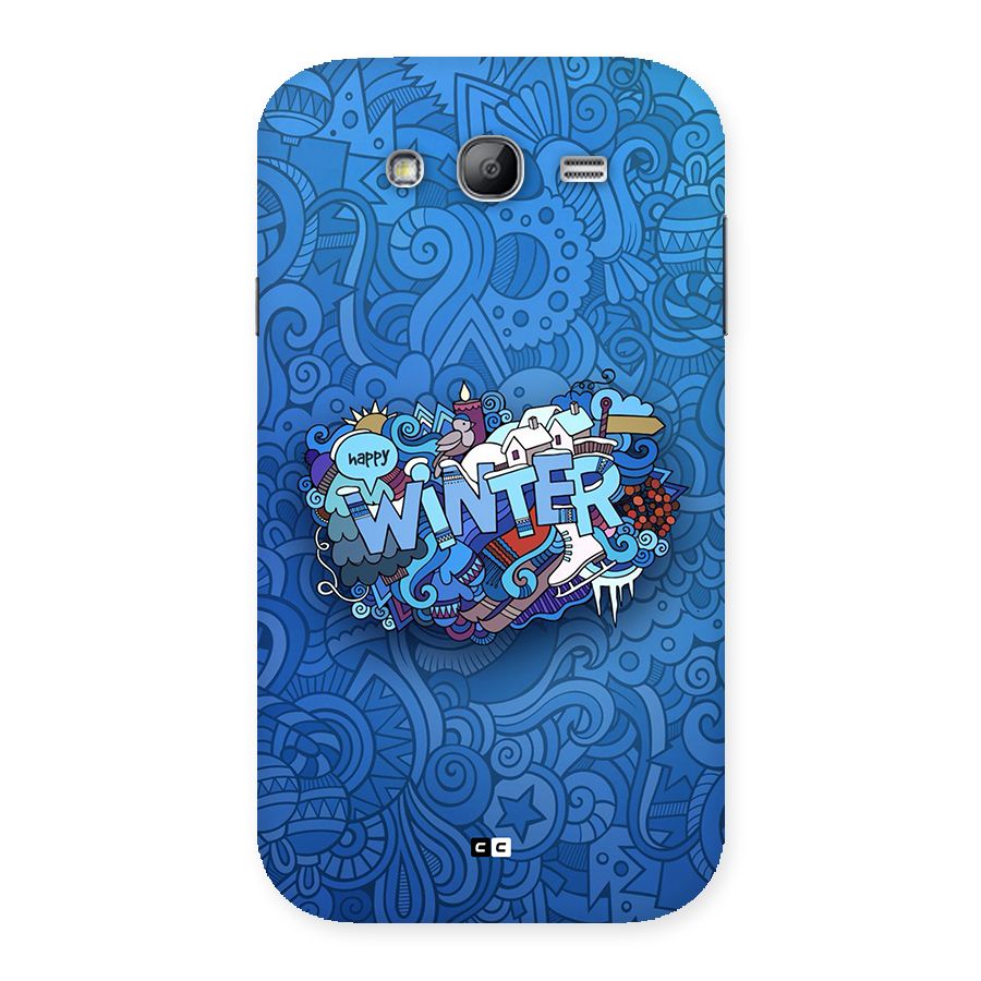 Happy Winter Back Case for Galaxy Grand