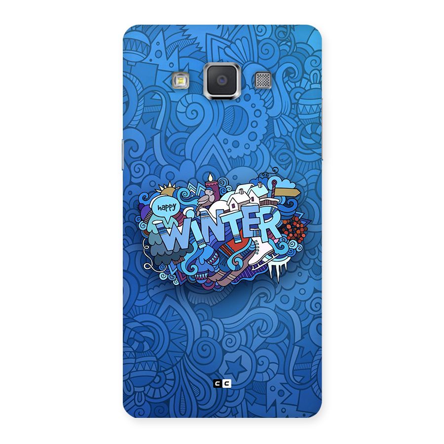 Happy Winter Back Case for Galaxy Grand Max