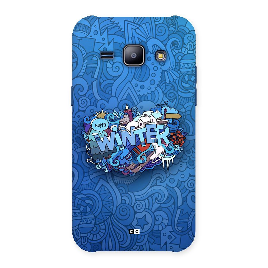 Happy Winter Back Case for Galaxy J1