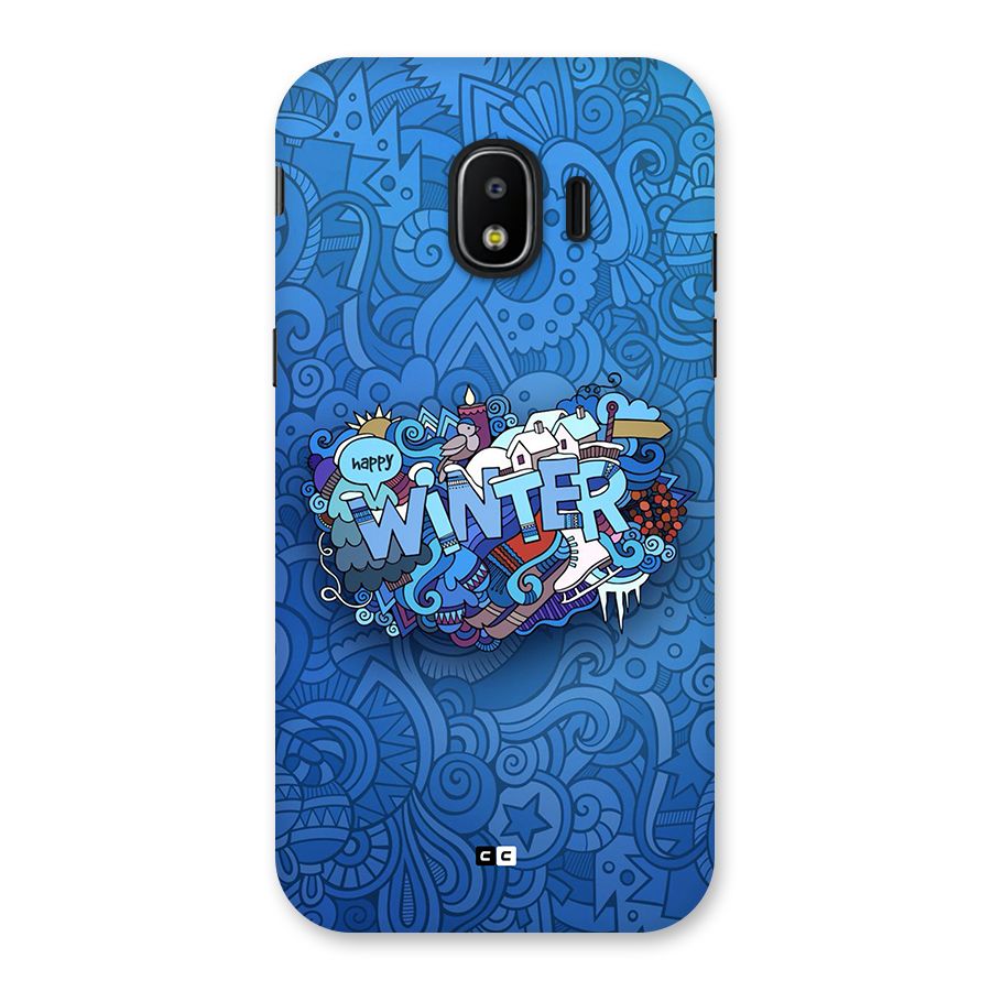 Happy Winter Back Case for Galaxy J2 Pro 2018