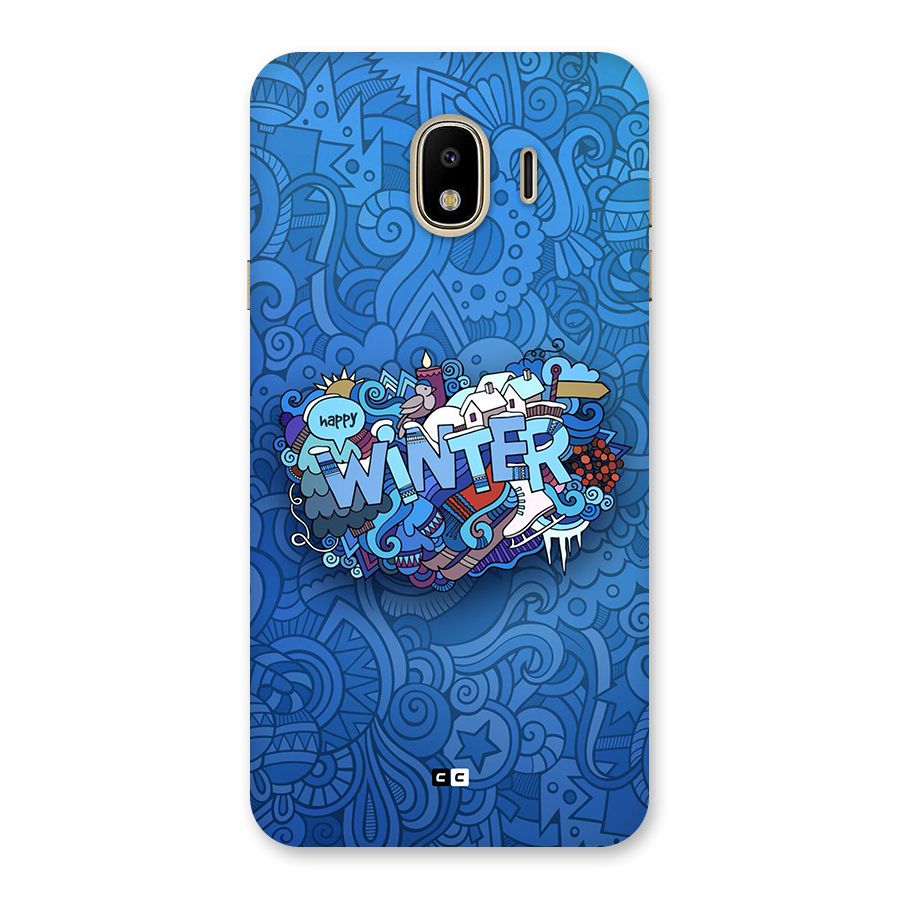 Happy Winter Back Case for Galaxy J4