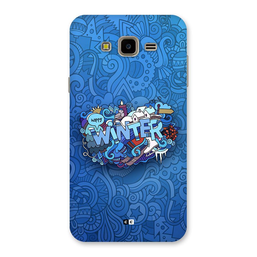 Happy Winter Back Case for Galaxy J7 Nxt