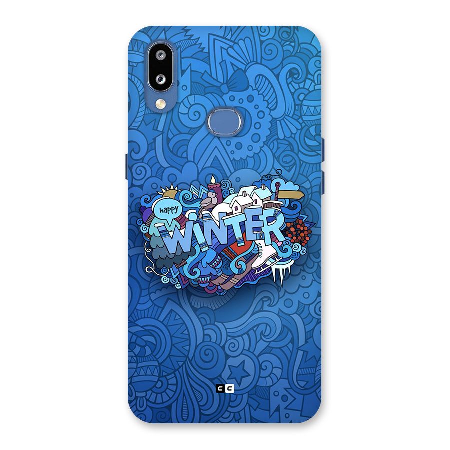 Happy Winter Back Case for Galaxy M01s
