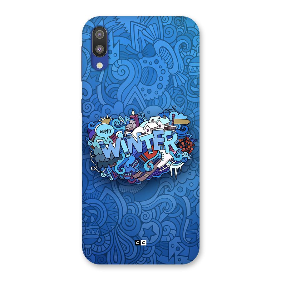 Happy Winter Back Case for Galaxy M10