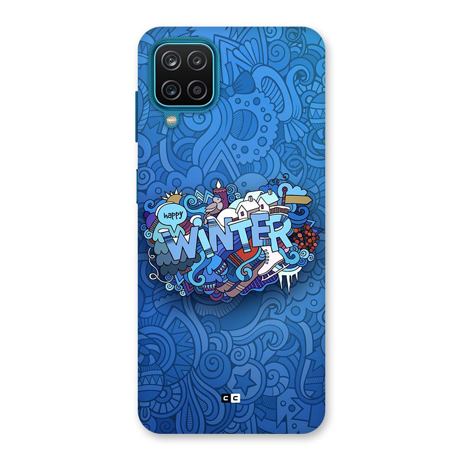 Happy Winter Back Case for Galaxy M12