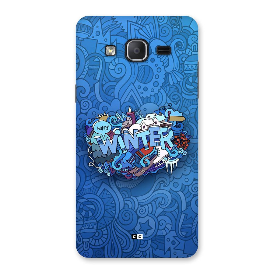 Happy Winter Back Case for Galaxy On7 2015