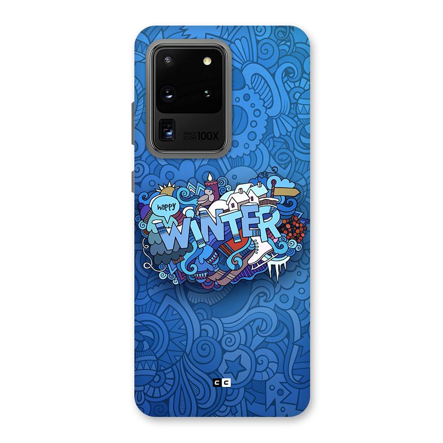Happy Winter Back Case for Galaxy S20 Ultra