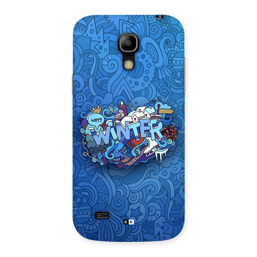 Happy Winter Back Case for Galaxy S4 Mini