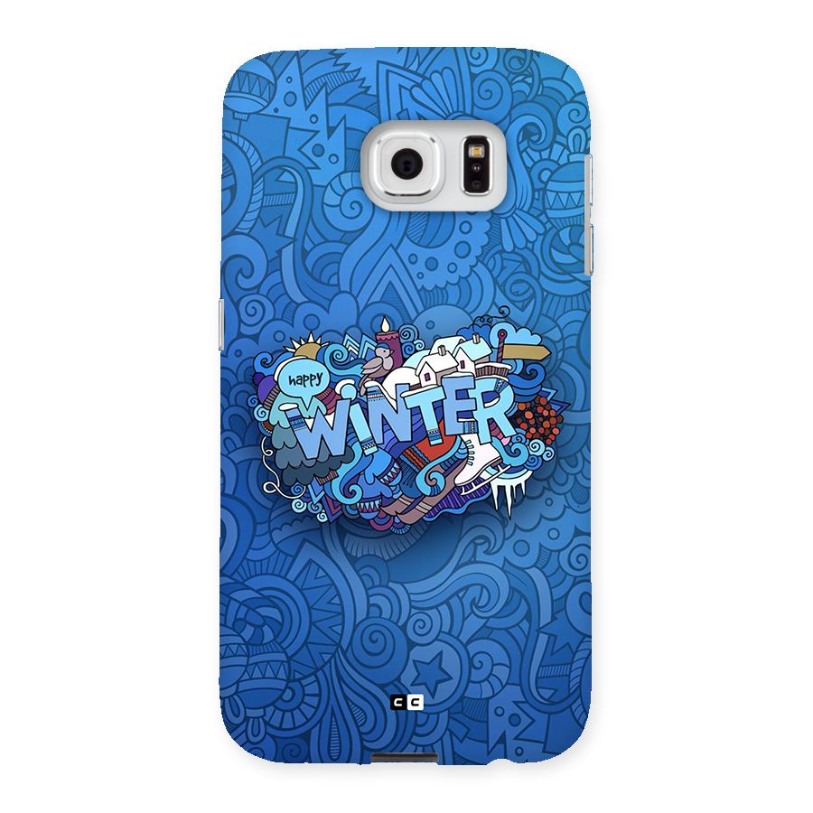 Happy Winter Back Case for Galaxy S6