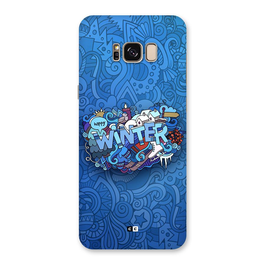 Happy Winter Back Case for Galaxy S8 Plus