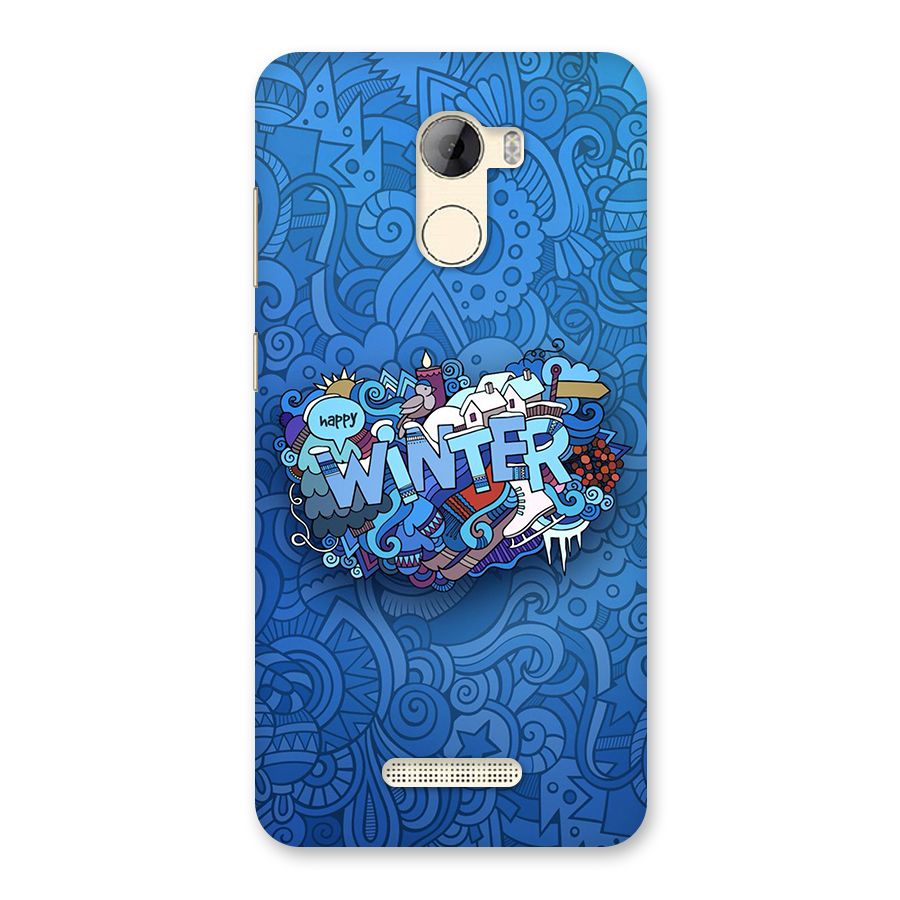 Happy Winter Back Case for Gionee A1 LIte