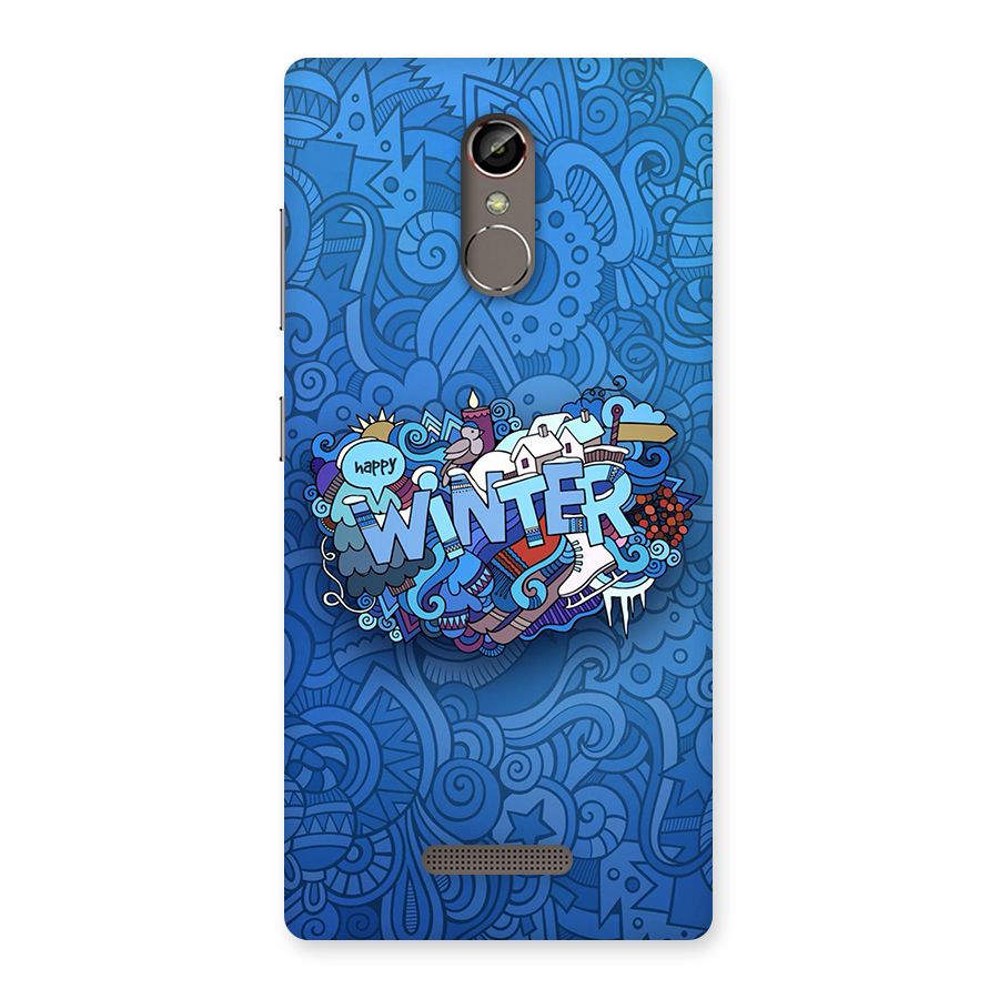 Happy Winter Back Case for Gionee S6s