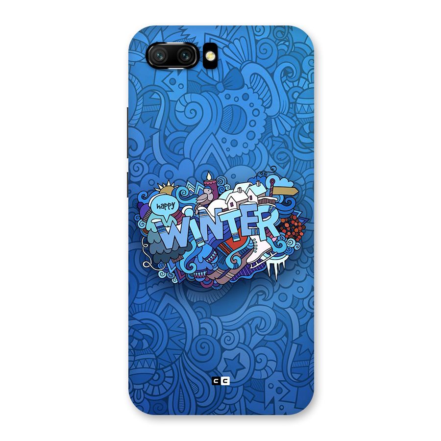 Happy Winter Back Case for Honor 10