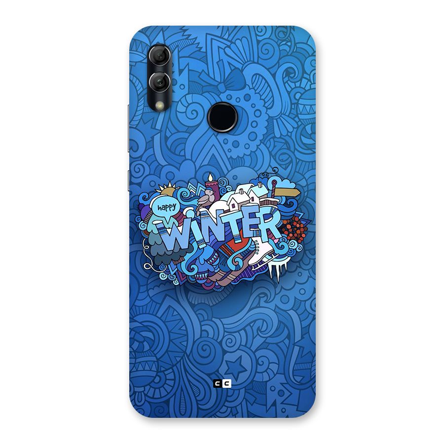 Happy Winter Back Case for Honor 10 Lite