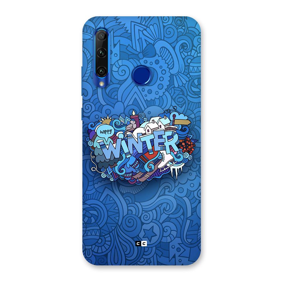 Happy Winter Back Case for Honor 20i