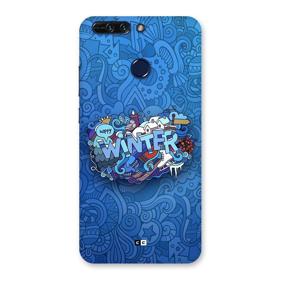 Happy Winter Back Case for Honor 8 Pro