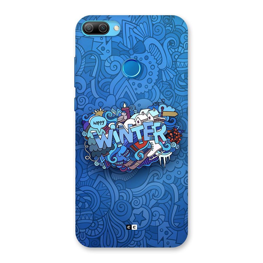 Happy Winter Back Case for Honor 9N