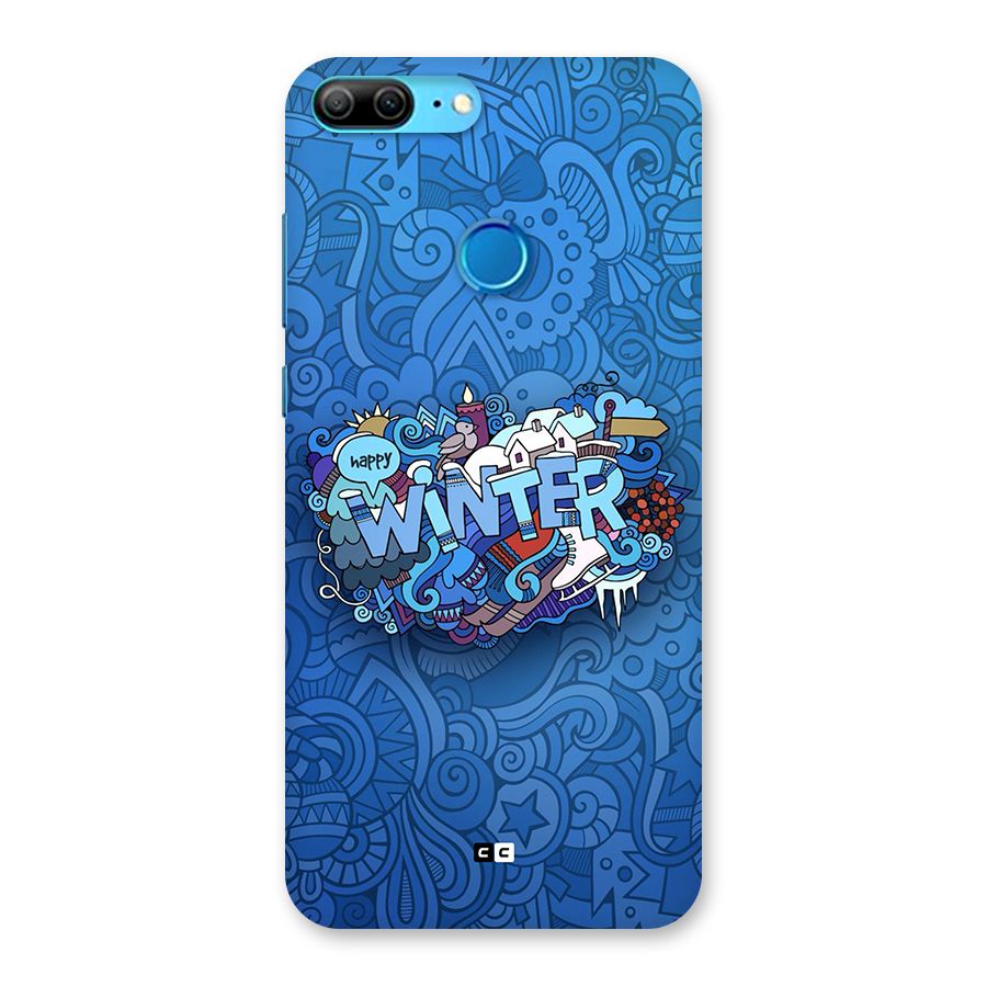 Happy Winter Back Case for Honor 9 Lite