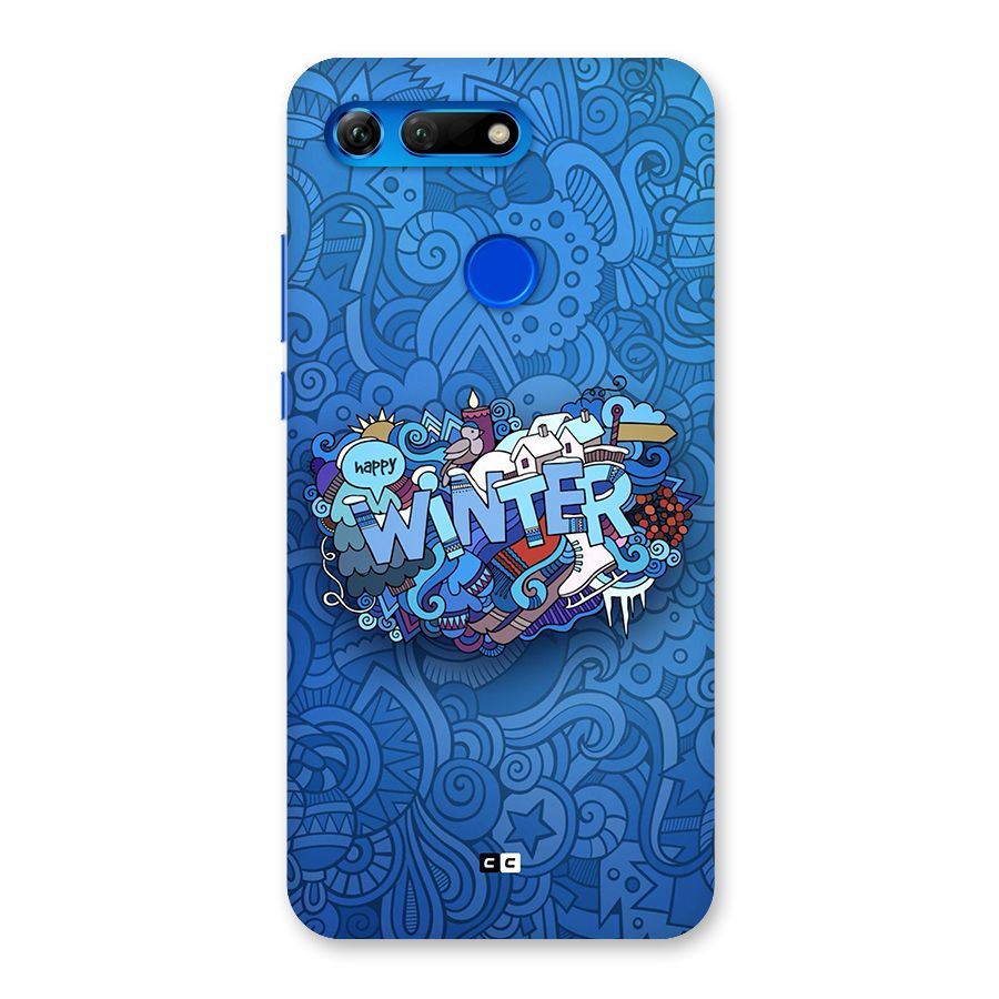 Happy Winter Back Case for Honor View 20