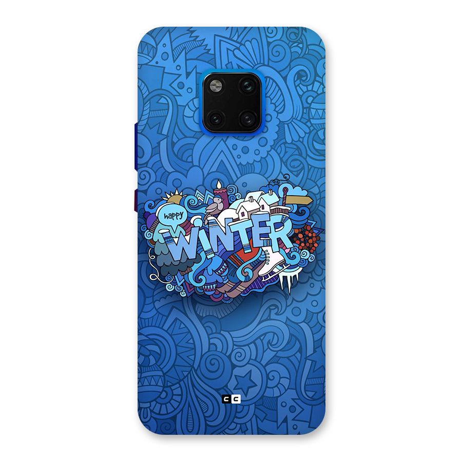 Happy Winter Back Case for Huawei Mate 20 Pro