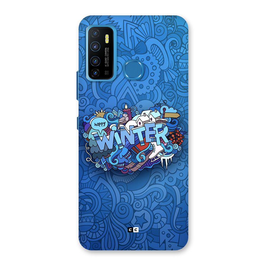 Happy Winter Back Case for Infinix Hot 9