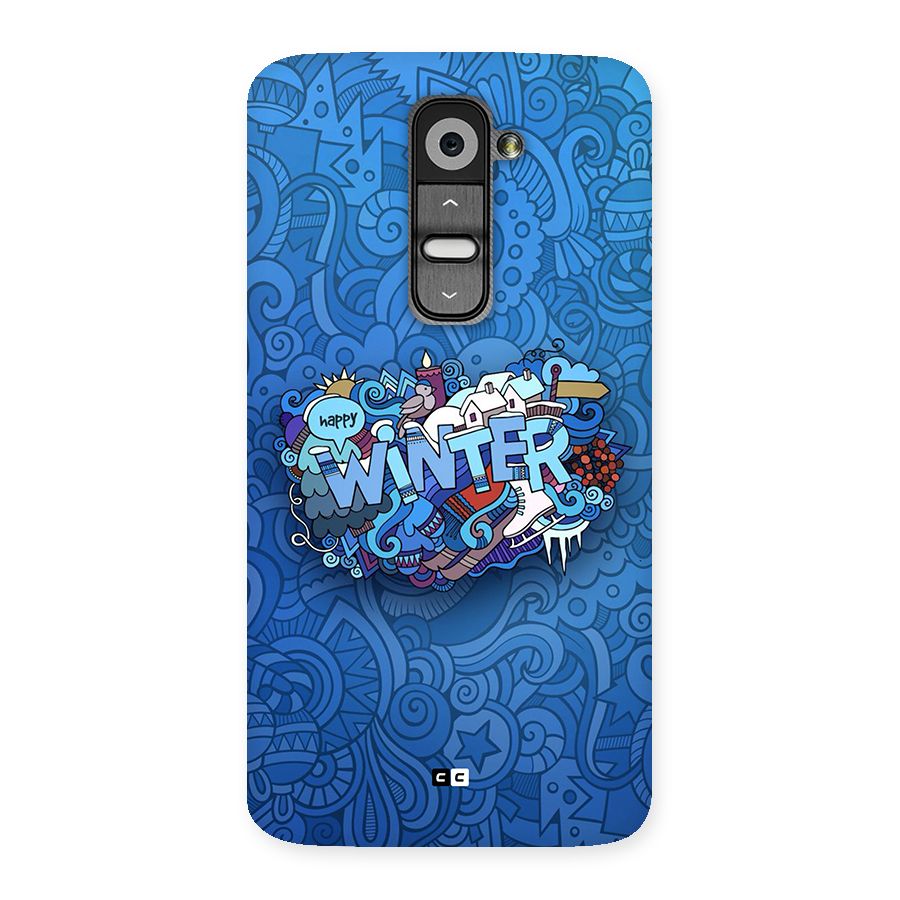 Happy Winter Back Case for LG G2