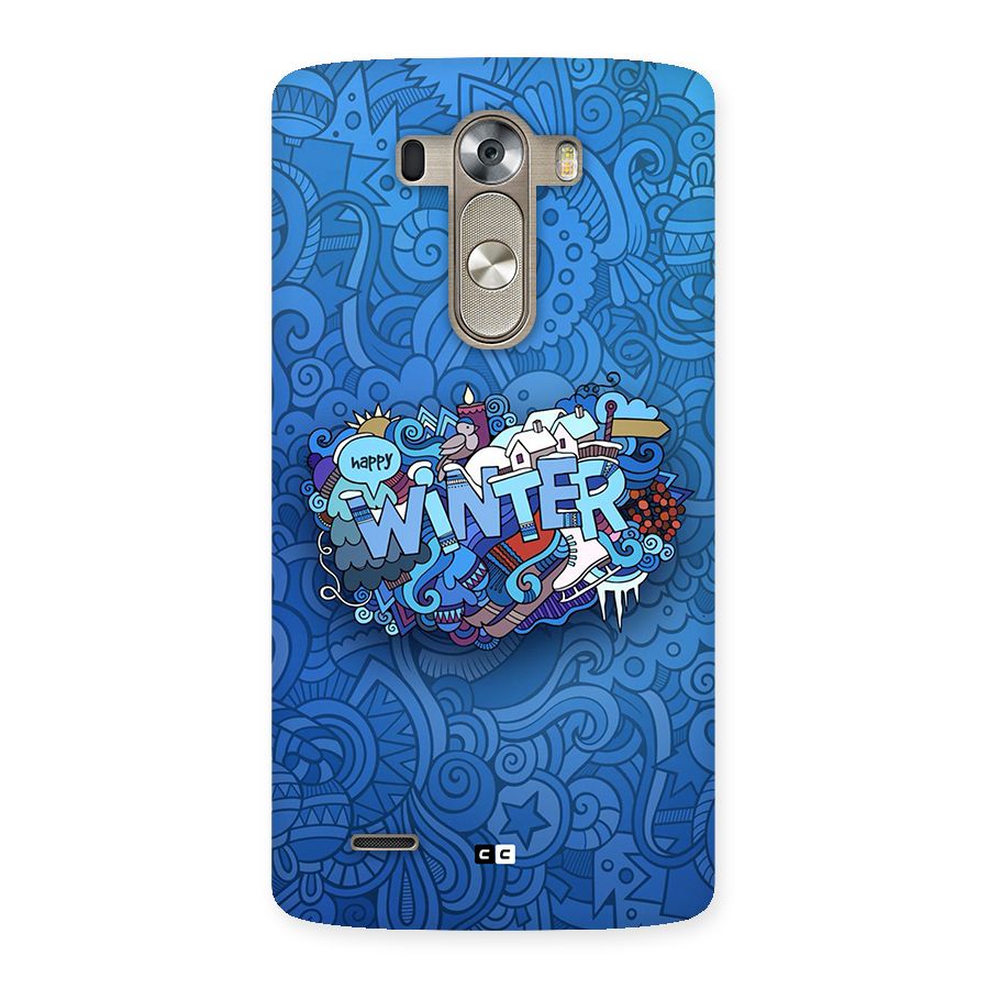Happy Winter Back Case for LG G3