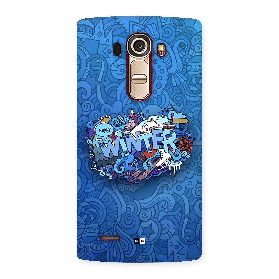 Happy Winter Back Case for LG G4