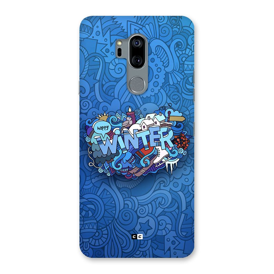 Happy Winter Back Case for LG G7
