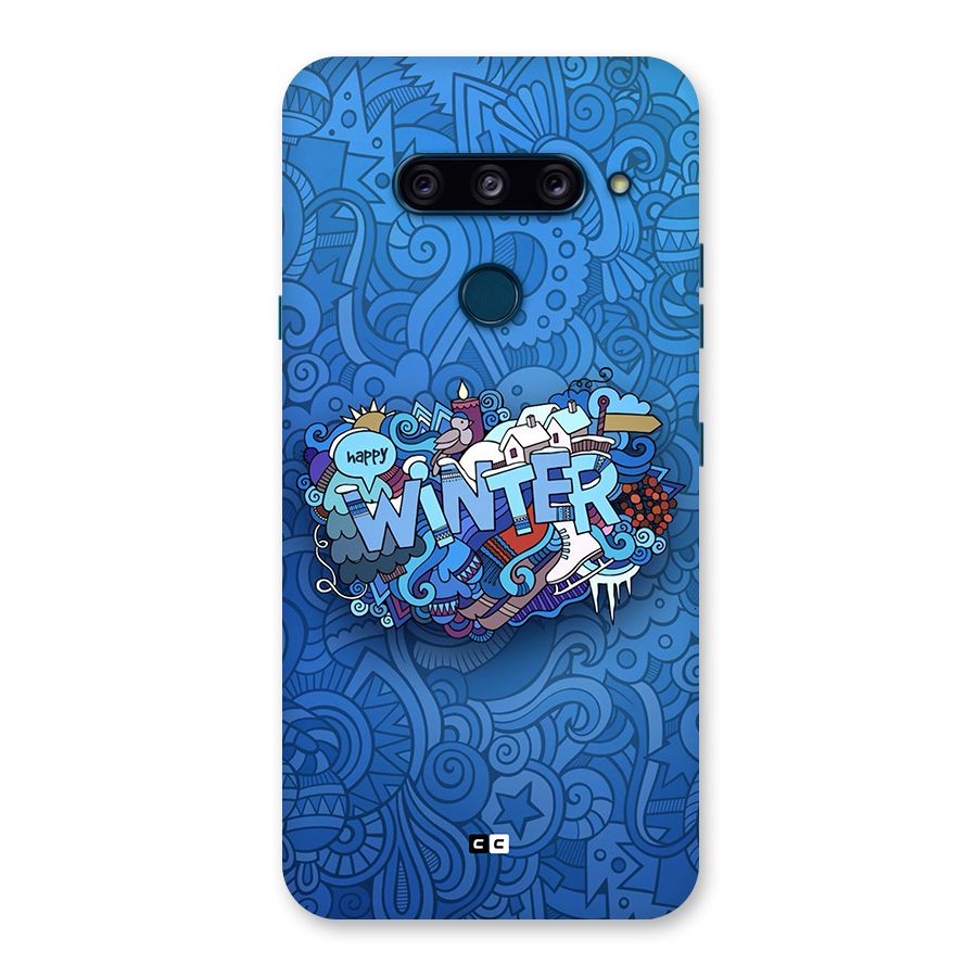 Happy Winter Back Case for LG  V40 ThinQ