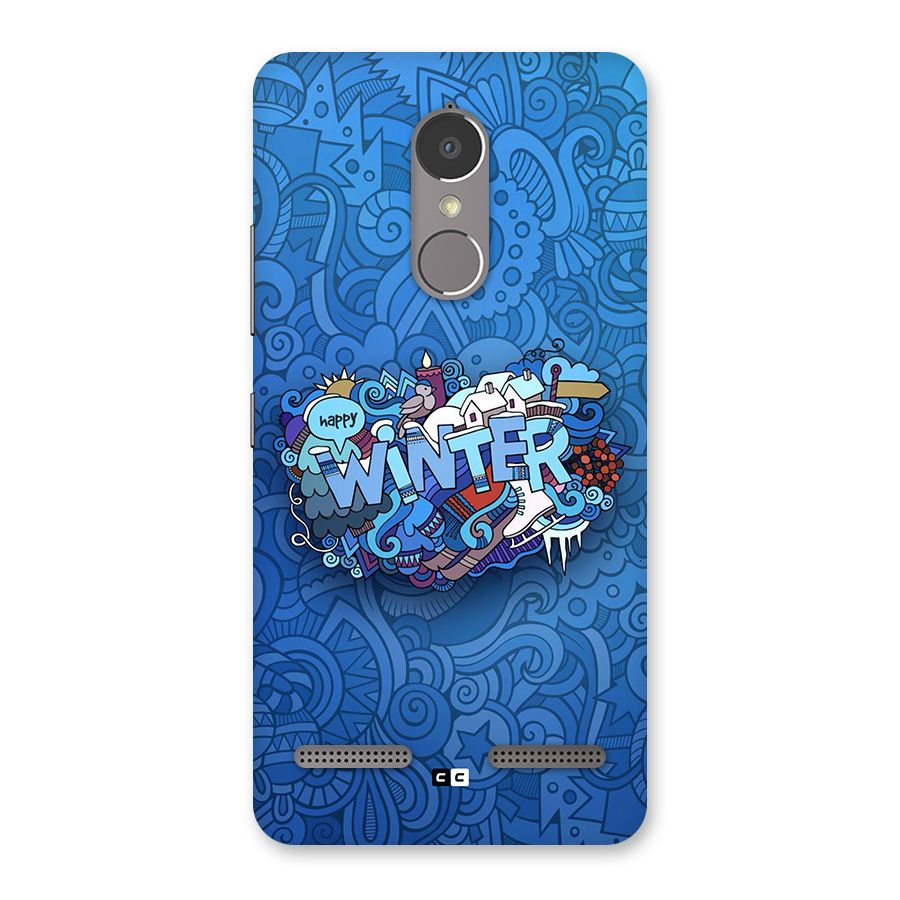 Happy Winter Back Case for Lenovo K6