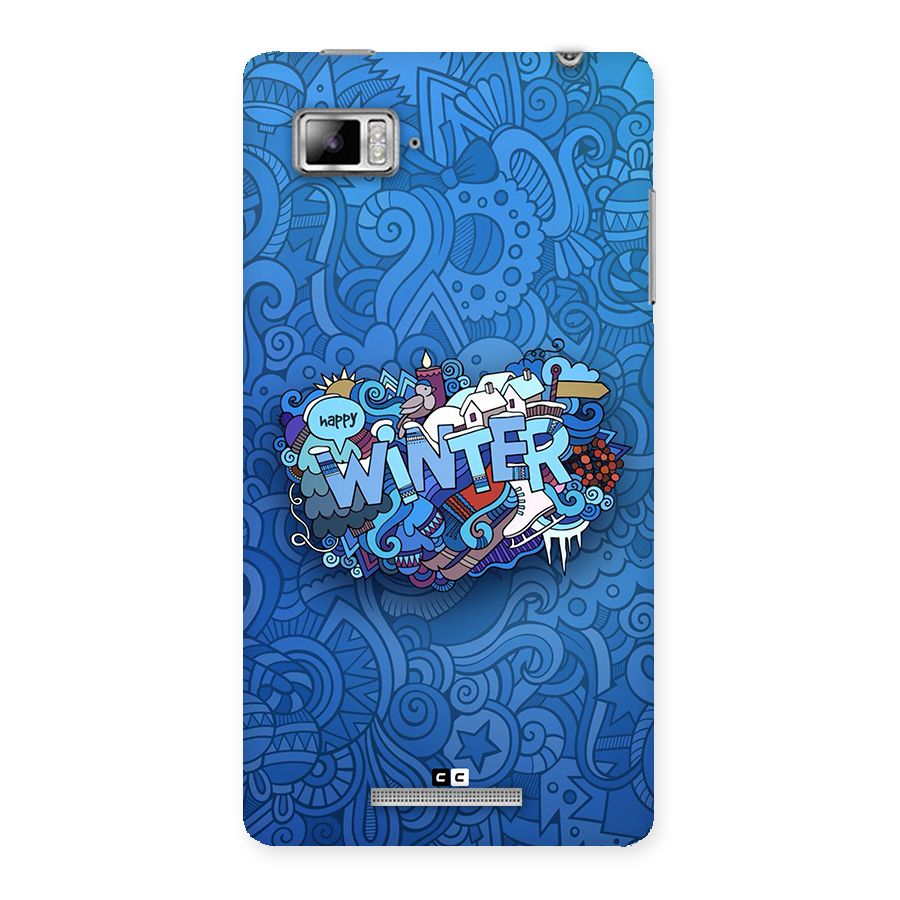 Happy Winter Back Case for Lenovo Vibe Z K910