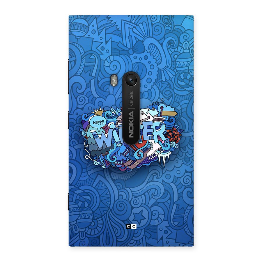 Happy Winter Back Case for Lumia 920