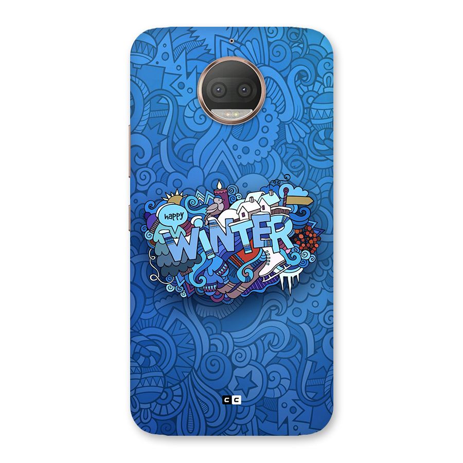 Happy Winter Back Case for Moto G5s Plus
