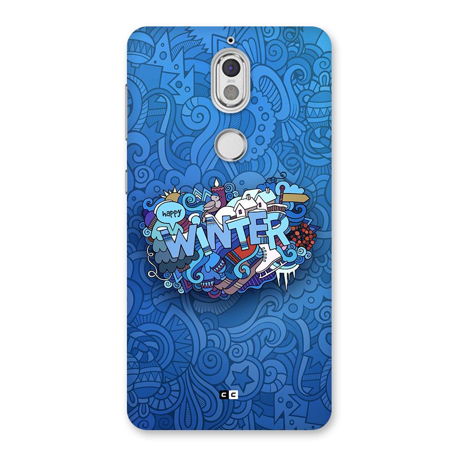 Happy Winter Back Case for Nokia 7
