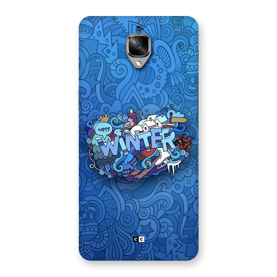 Happy Winter Back Case for OnePlus 3