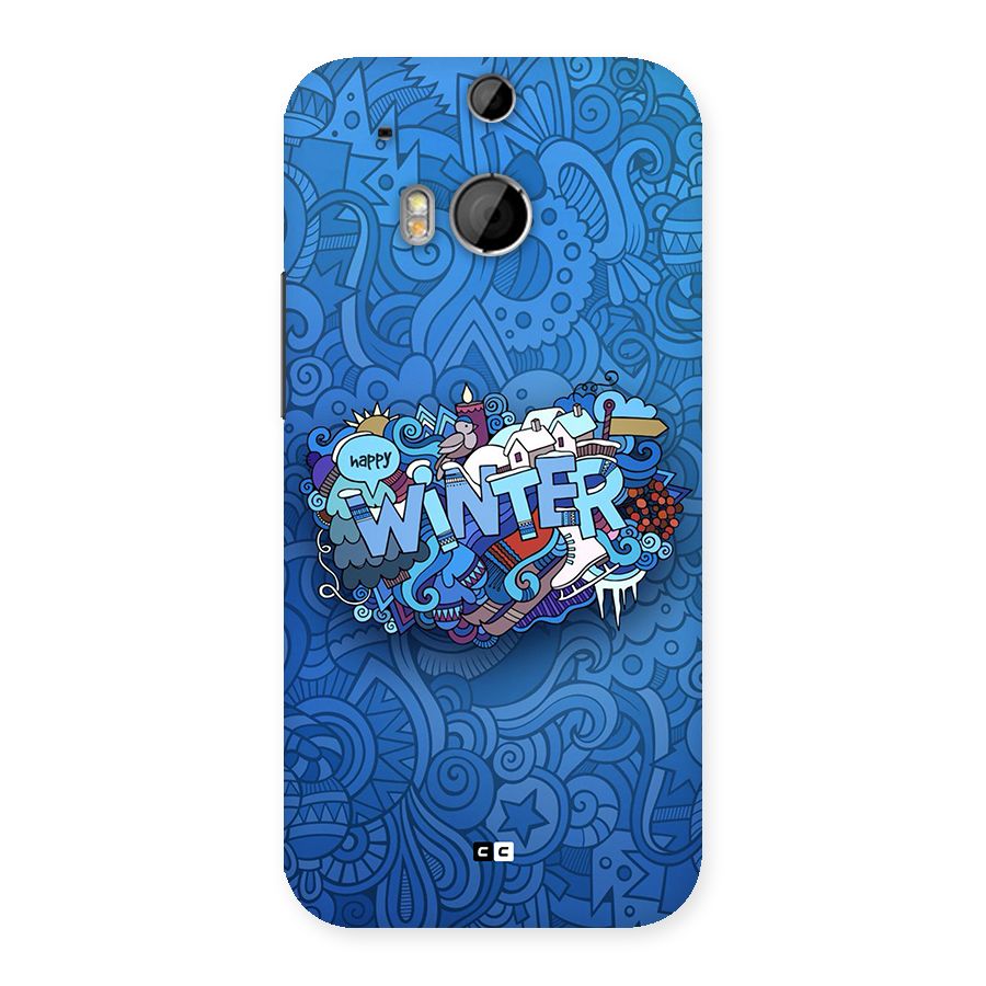 Happy Winter Back Case for One M8