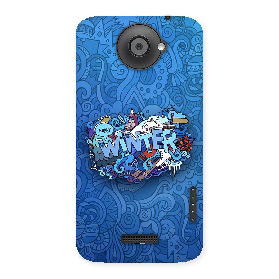 Happy Winter Back Case for One X