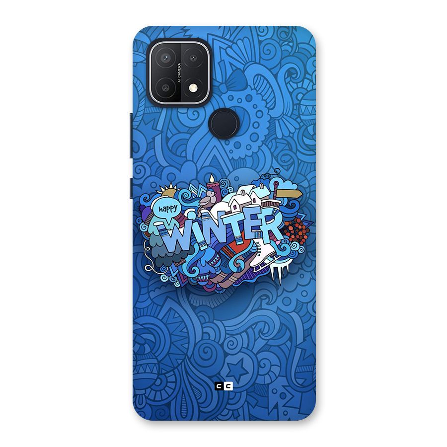 Happy Winter Back Case for Oppo A15s