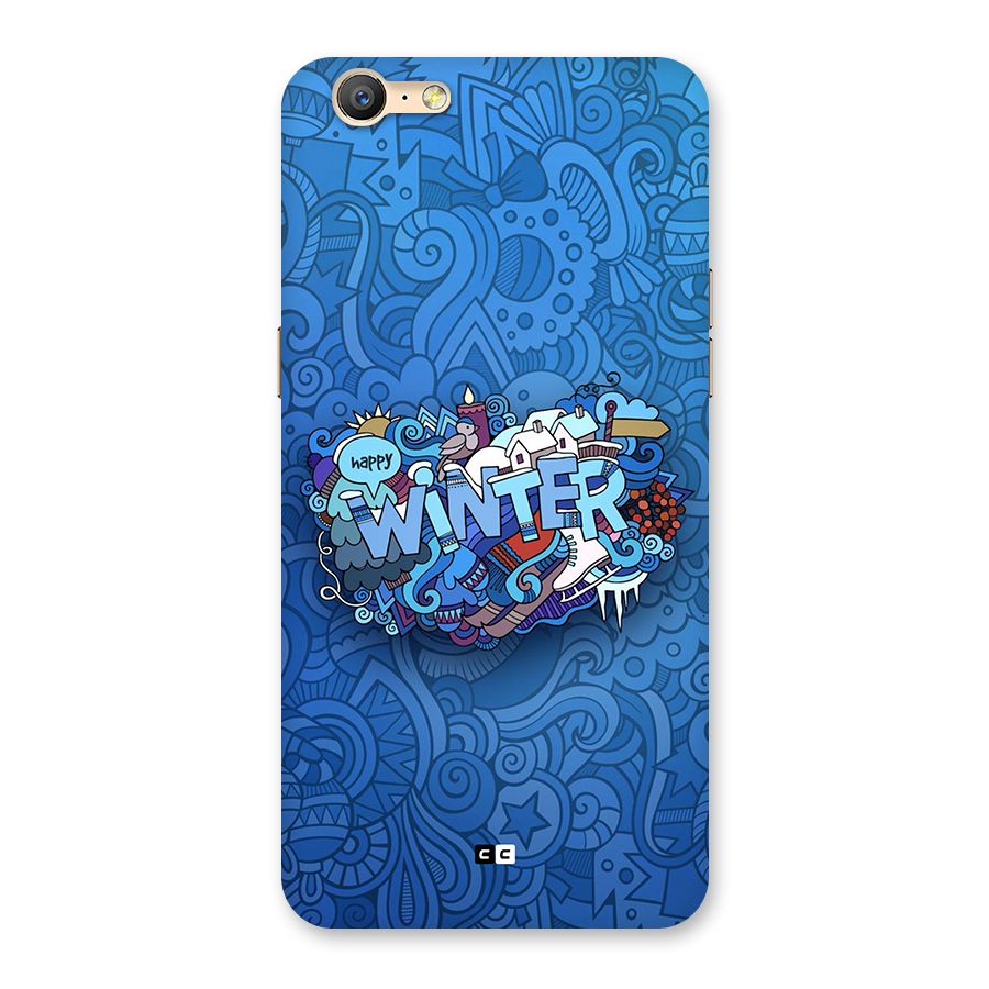 Happy Winter Back Case for Oppo A57