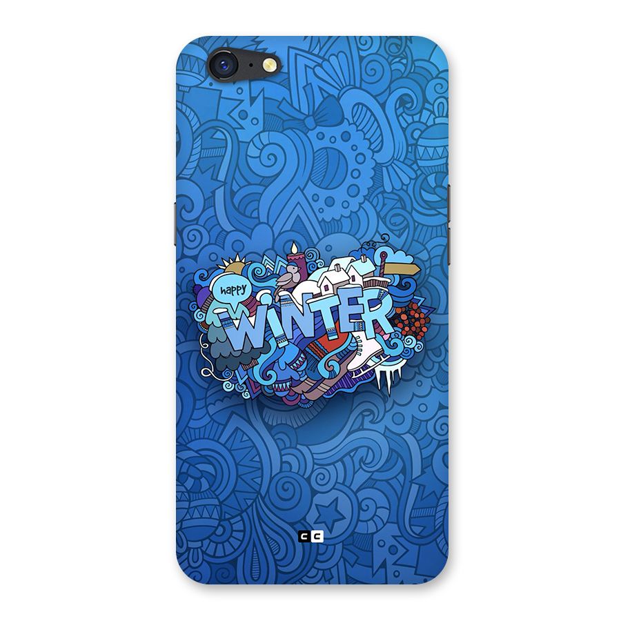 Happy Winter Back Case for Oppo A71