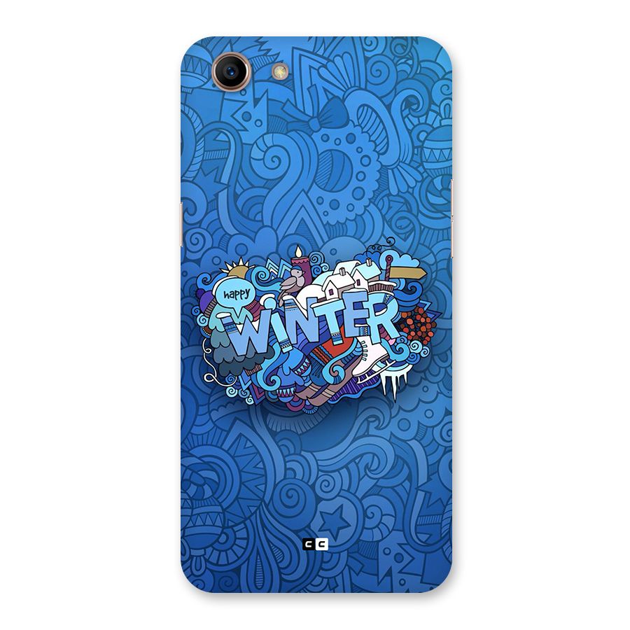 Happy Winter Back Case for Oppo A83 (2018)