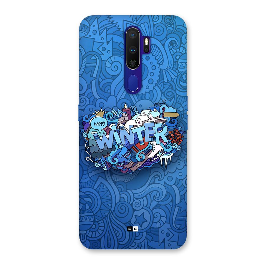 Happy Winter Back Case for Oppo A9 (2020)