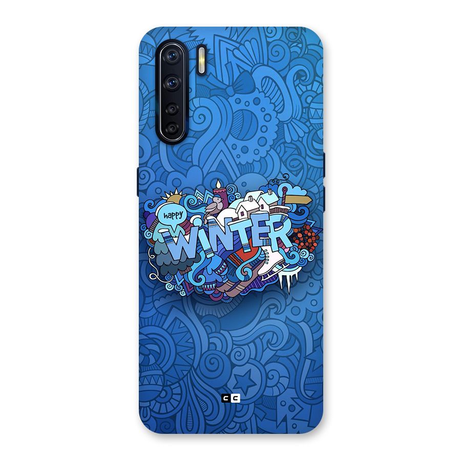 Happy Winter Back Case for Oppo F15