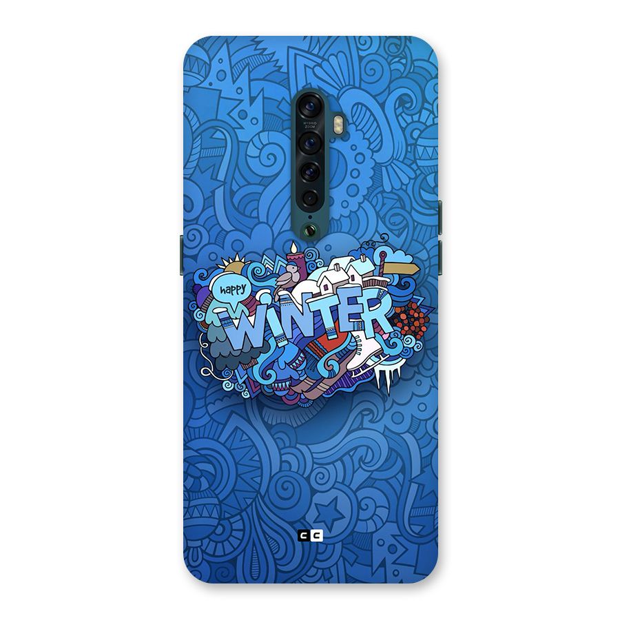 Happy Winter Back Case for Oppo Reno2