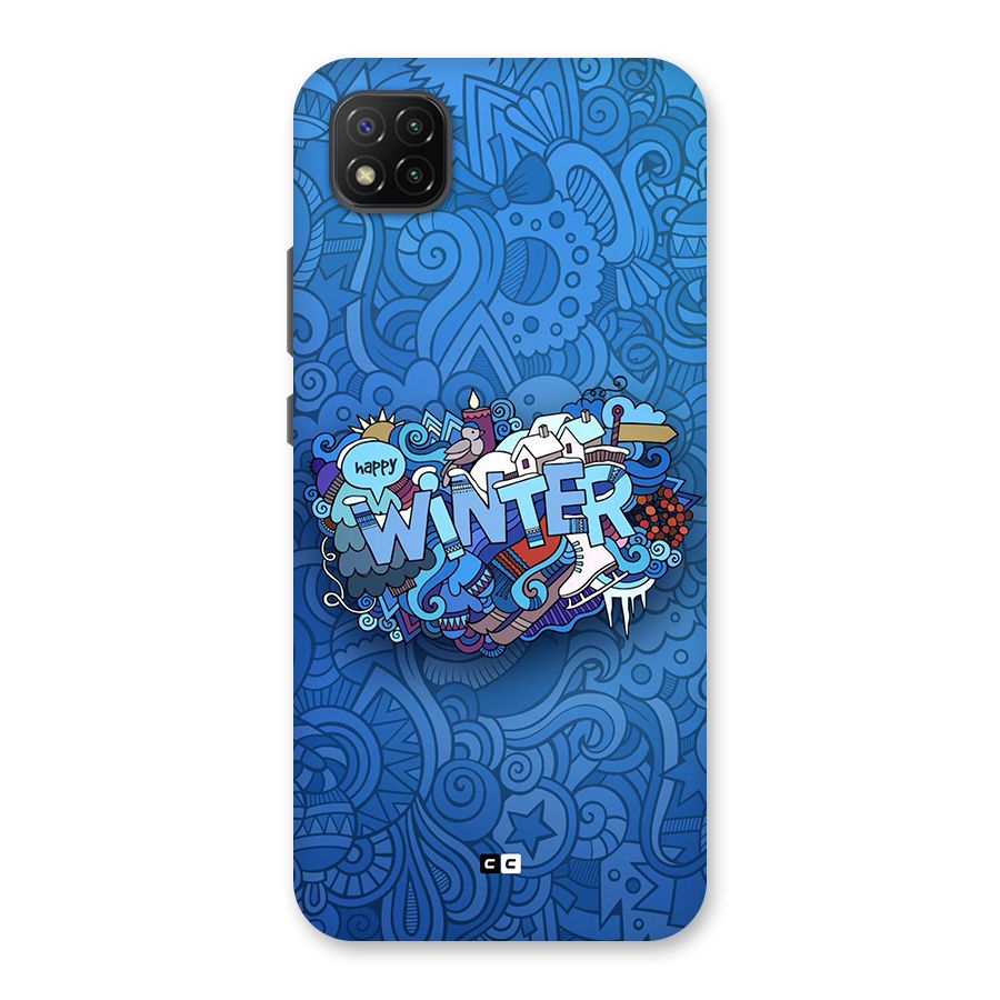 Happy Winter Back Case for Poco C3