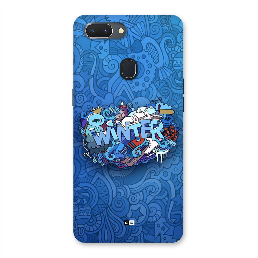 Happy Winter Back Case for Realme 2