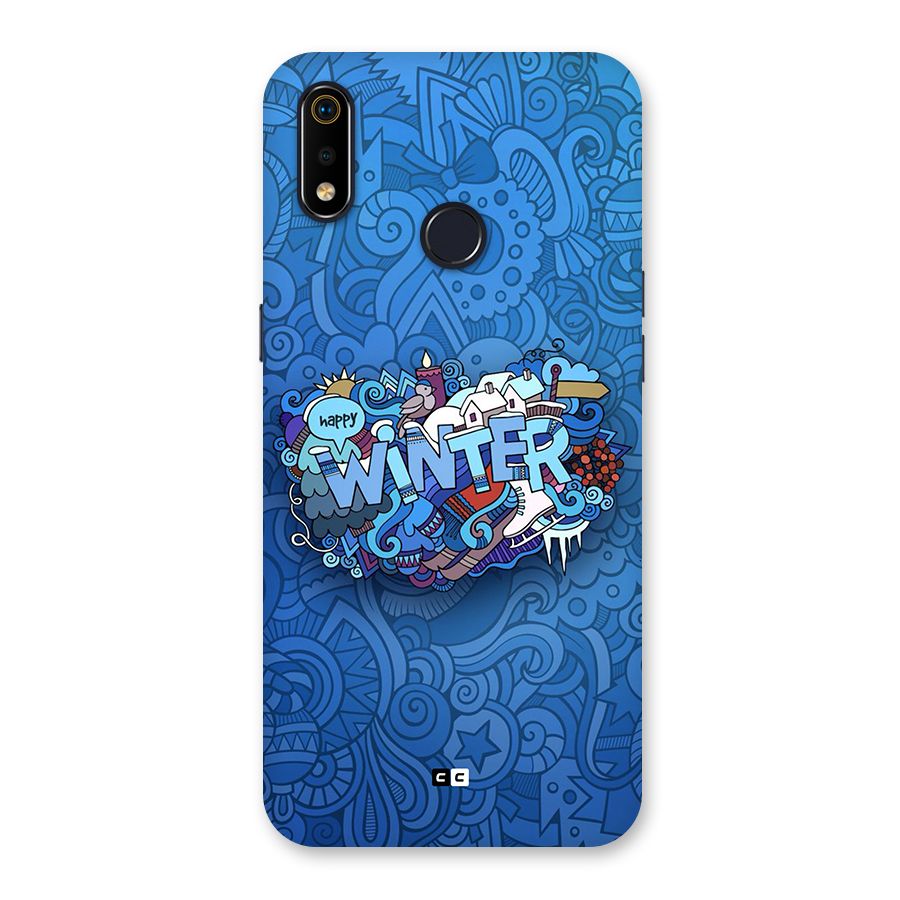 Happy Winter Back Case for Realme 3i
